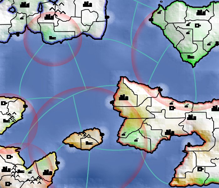 the map
